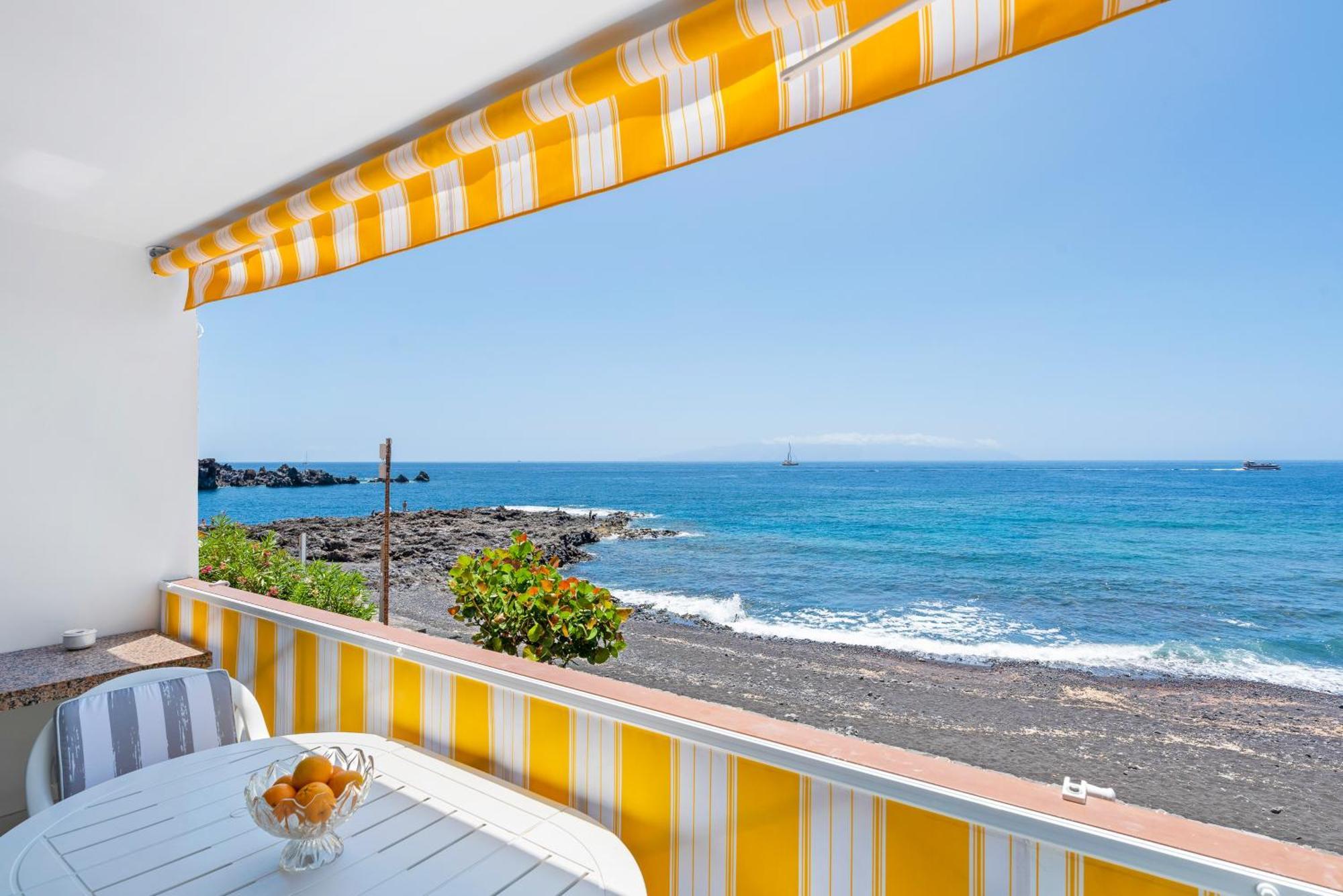 Neptuno Ocean View, Beach Line With Pool Puerto de Santiago  Luaran gambar
